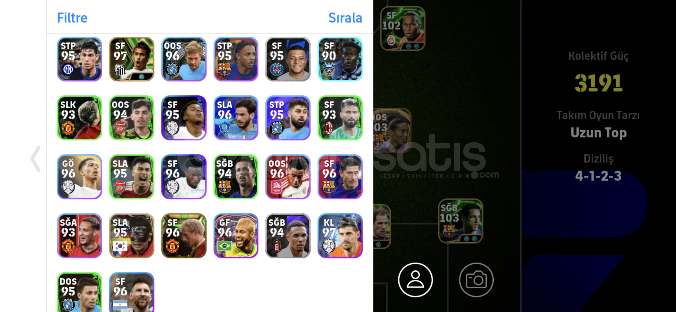 Pes 3191 Hesab Eski hesabb çok uyguna !!! Pes 3191 Hesab Eski hesabb çok uyguna !!!