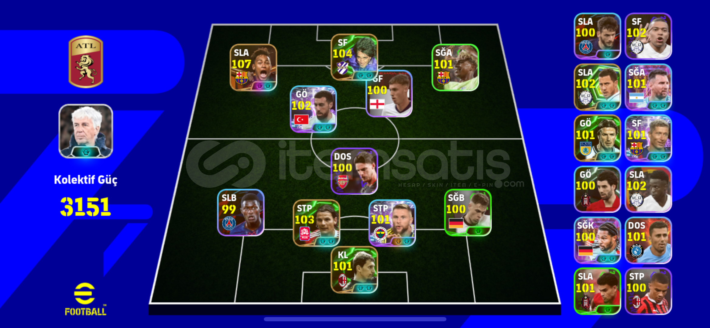 PES HESAB 107 NEYMARLI  PES HESAB 107 NEYMARLI