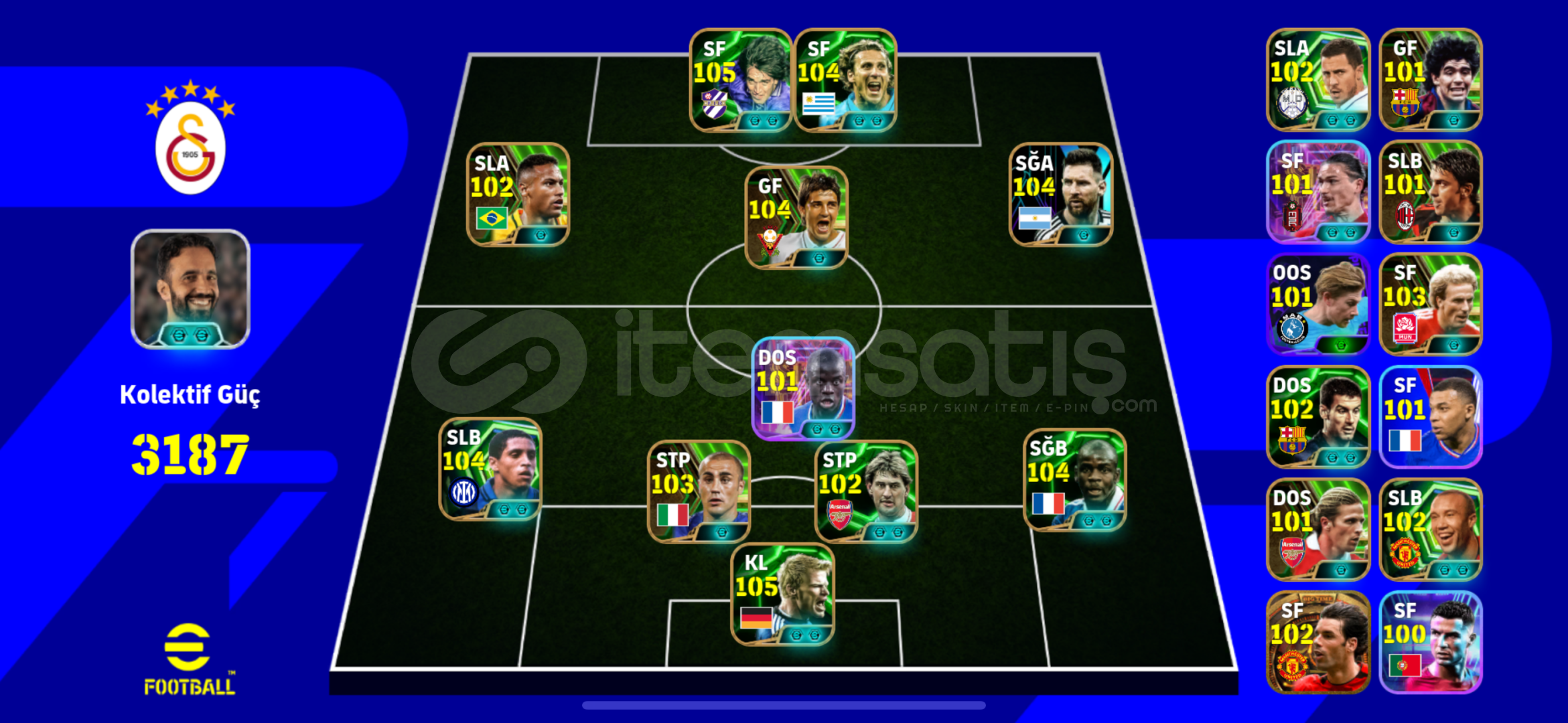 pes hesap pes hesap