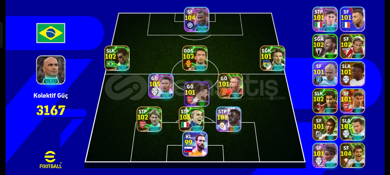 pes hesap pes hesap
