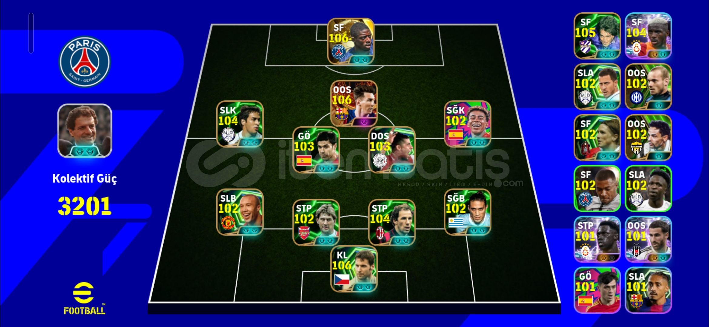 Pes mobil hesap 2201 güç Uygun fiyat Pes mobil hesap 2201 güç Uygun fiyat