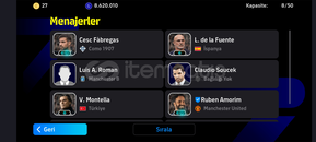 Pes Mobile 3212kg hesap