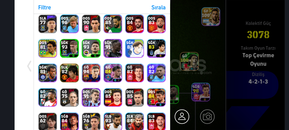 Pes mobile güzel hesap ucuzdan