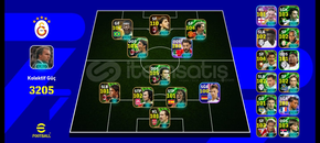 Pes Nadir Karakterler Olan Hesap