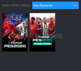 PES SERİSİ BULUNUR