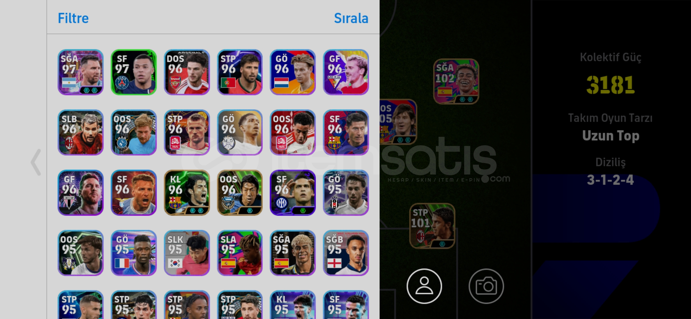 Pes uyguna iyi hesap  Pes uyguna iyi hesap