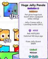 pet go lımıdet raınbow joly panda 40existt