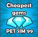✨️PET SİMİLATÖR 99 85M GEM ✨️