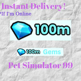 Pet Similator 99 (PS99) 100M Gems