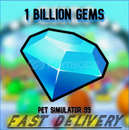 PET SİMULATOR 1 B GEMS 