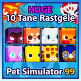 Pet Simulator 10 tane gold huge