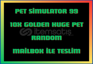 Pet Simulator 99 10x Golden Huge Pet Random Pet Simulator 99 10x Golden Huge Pet Random