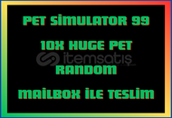 Pet Simulator 99 10x Huge Pet Random