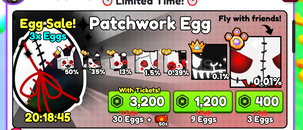 Pet Simulator 99 : 9 Patchwork Egg