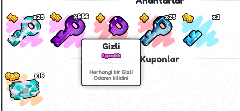 Pet Simülator 99 Egzotik Key  Pet Simülator 99 Egzotik Key