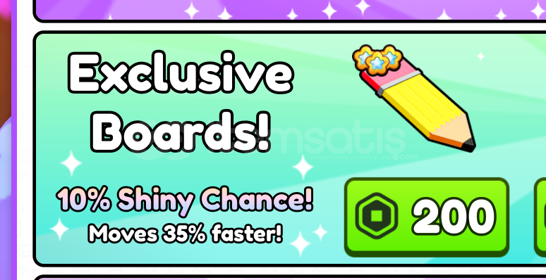 Pet Simulator 99 Exclusive Boards 1  Pet Simulator 99 Exclusive Boards 1