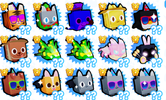pet simulator x toplu event pet