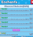 Petlerinize istediginiz enchantlar basılır 2x