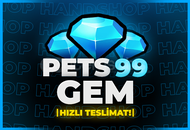 ⭐[GARANTİLİ] PETS 99 83M GEM⭐