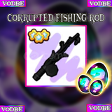 !!PETS GO!! 1 Adet Corrupted Fishing Rod