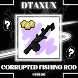 PETS GO 1 ADET CORRUPTED FİSHİNG ROD