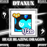 PETS GO 1 ADET HUGE BLAZING DRAGON