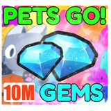 ⭐PETS GO⭐ 10 M GEMS -HIZLI TESLİMAT