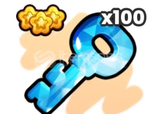 PETS GO 1000 Adet Crystal Key [Hızlı Teslimat]