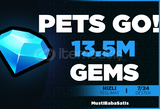 ⭐PETS GO 13.5M Gems⭐