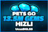 ⚡️PETS GO 13.5M GEMS (HIZLI TESLIMAT)⚡️