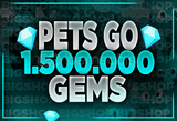 ⭐PETS GO 1.5M Gems [ Anında Teslimat ]⭐ EN UCUZ