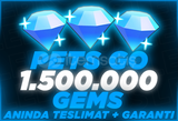 ⭐ PETS GO 1.5M GEMS | En Hızlı ve Güvenli⭐