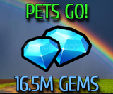 ⭐PETS GO⭐ 16.5M GEMS (HIZLI TESLİMAT)