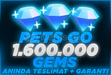 ⭐ PETS GO 1.6M GEMS | En Hızlı ve Güvenli⭐