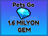 ⭐PETS GO 1.6M GEMS | HIZLI TESLİMAT⭐