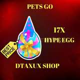 PETS GO 17 ADET HYPE EGG