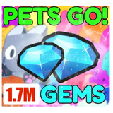 ⭐PETS GO⭐ 1.7 M GEMS -TESLİMAT