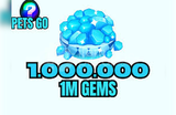 ⭐ PETS GO 1M GEM