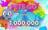 ⭐ PETS GO 1M GEMS 