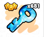 ⭐PETS GO 300 Adet Crystal Key [Hızlı Teslimat]⭐