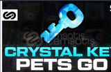 ⚡PETS GO - 170x ADET CRYSTAL KEYS