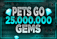 ⭐PETS GO 25M Gems [ Anında Teslimat ]⭐ EN UCUZ