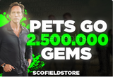 ⭐Pets GO! 2.5M Gems⭐️ ( sınırsız stok )