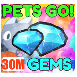 ⭐PETS GO⭐ 30 M GEMS -HIZLI TESLİMAT