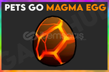 ⚡PETS GO - 375x ADET MAGMA EGG