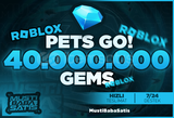 ⭐PETS GO! 40M GEMS ⭐