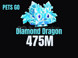 Pets Go 475M PET Diamond Dragon