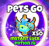 ✅ PETS GO 50X ADET INSTANT LUCK POTION IV ✅ 