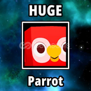 PETS GO 5x Huge Parrot
