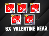 ⭐Pets Go 5x Valentine Bear Hızlı Teslimat⭐
